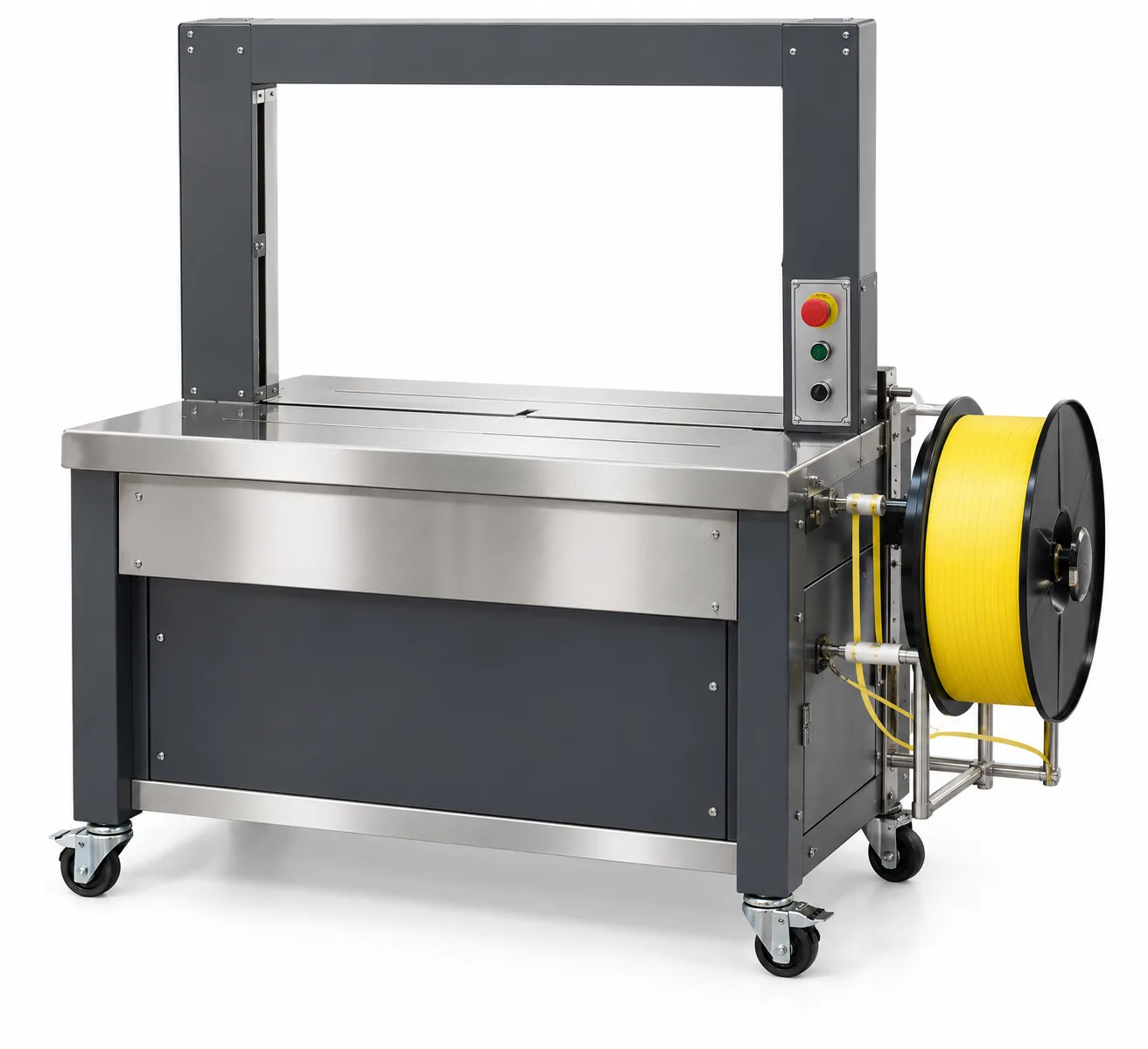 Automatic arch strapping machine
